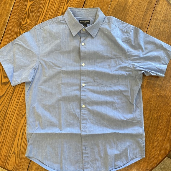BANANA REPUBLIC DRESS SHIRT Size M - Picture 3 of 7
